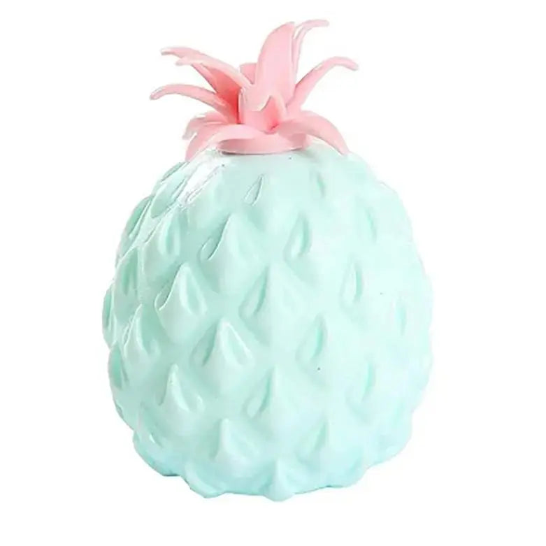 Pineapple Squishy Toy - Pineapple Squishy Stress Ball - blue