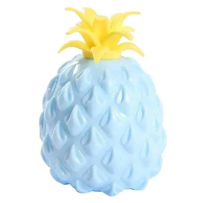 Pineapple Squishy Toy - Pineapple Squishy Stress Ball - light blue
