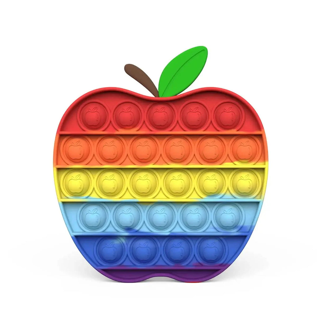 Rainbow Apple Pop It - Aussie Slime Co. 1