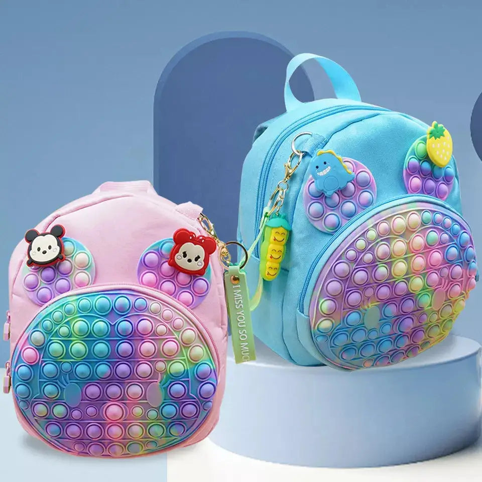 Tie Dye Pop It Backpack - Aussie Slime Co. - Online Fidget Toys